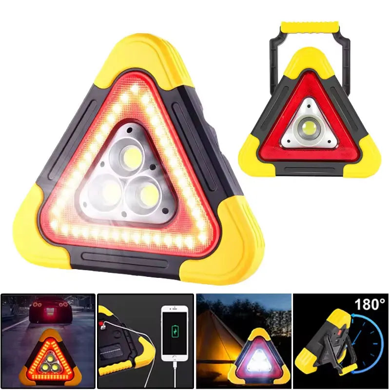 3-in-1 Solar Emergency Warning Light, Breakdown Alarm, Portable – Car Accessories | MotorWorld Marketplace