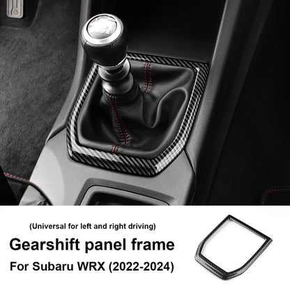 Subaru Impreza WRX STI 2022-2024 Carbon Gear Shift Panel Cover Trim Glossy Carbon – Car Accessories | MotorWorld Marketplace