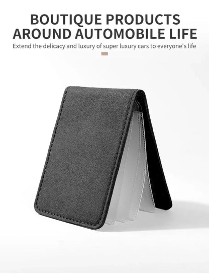 Premium Suede License Holder for Alfa Romeo Giulia & More