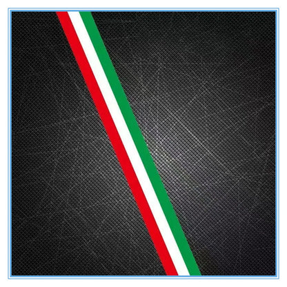 Custom Tricolor National Flag Car Vinyl Decal Sticker