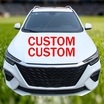 National Flag Car Hood Cover 115x160CM – Custom Engine Wrap