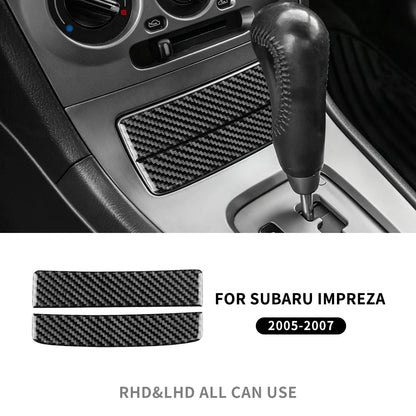 Real Carbon Fiber Sticker Kit for Subaru Impreza 05-07 Interior Center Storage Black – Car Accessories | MotorWorld Marketplace