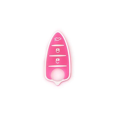 3-Button Silicone Key Pad for Alfa Romeo Key Pink – Car Accessories | MotorWorld Marketplace