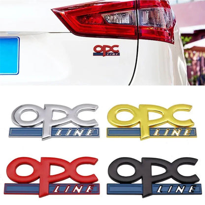 3D Metal OPC Line Emblem for Opel Insignia Astra Corsa