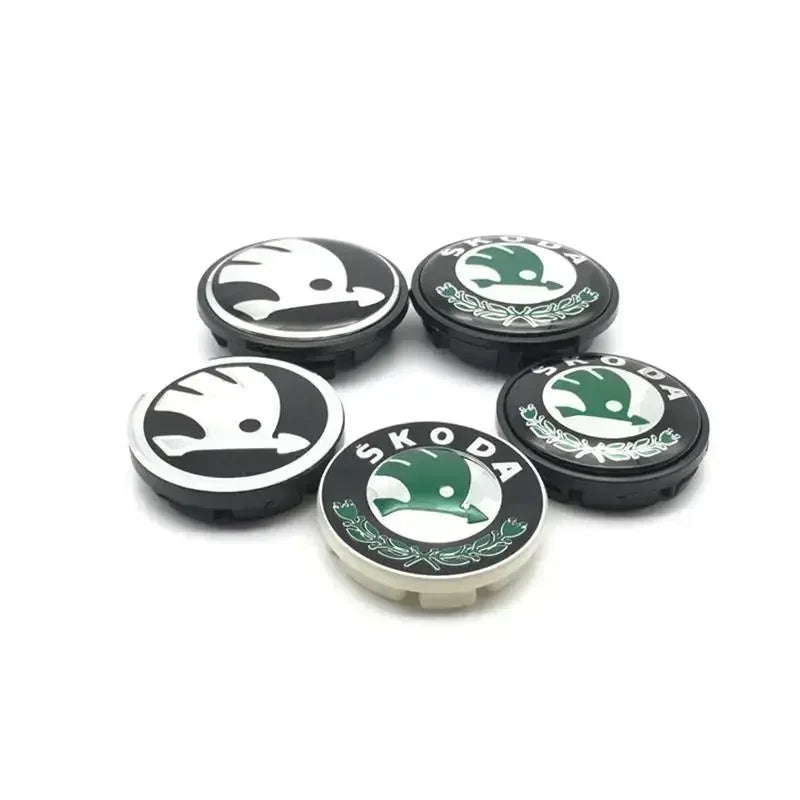 Skoda Wheel Center Hub Caps Logo – All Models