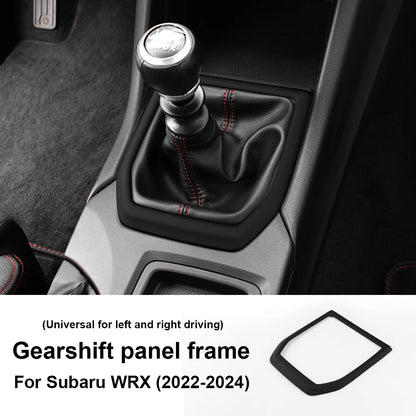 Subaru Impreza WRX STI 2022-2024 Carbon Gear Shift Panel Cover Trim Matte Black – Car Accessories | MotorWorld Marketplace