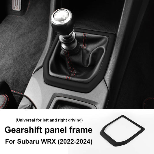 Subaru Impreza WRX STI 2022-2024 Carbon Gear Shift Panel Cover Trim Matte Black – Car Accessories | MotorWorld Marketplace
