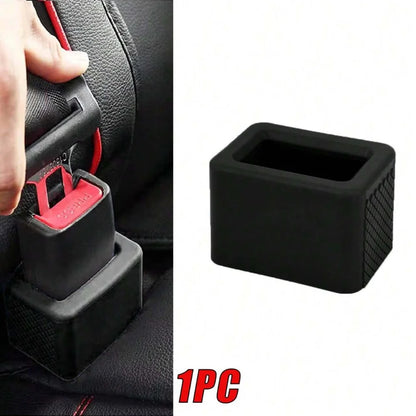 Silicone Seat Belt Buckle Holder – Stable Rear Retainer Booster black – Car Accessories | MotorWorld Marketplace