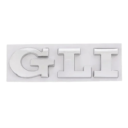 3D Metal GLI Emblem Badge for VW Jetta MK2-MK8