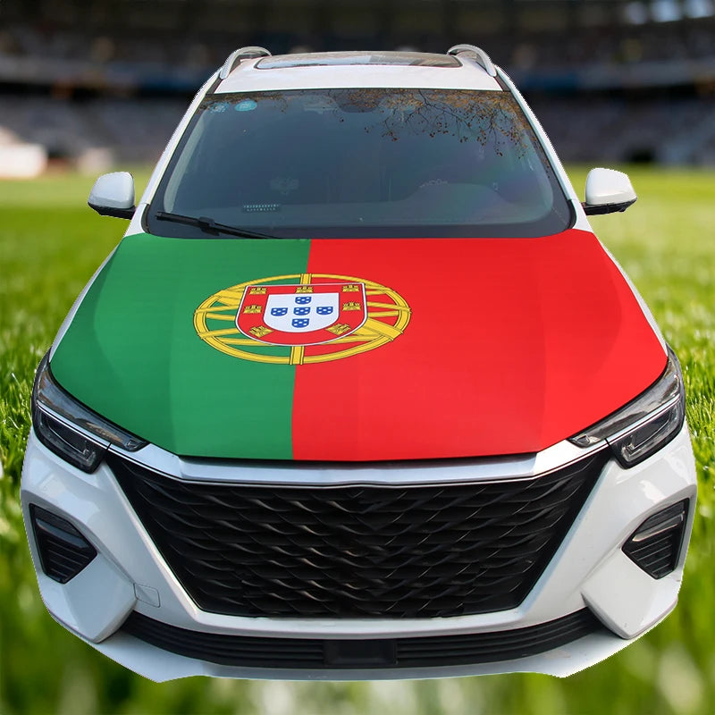 National Flag Car Hood Cover 115x160CM – Custom Engine Wrap