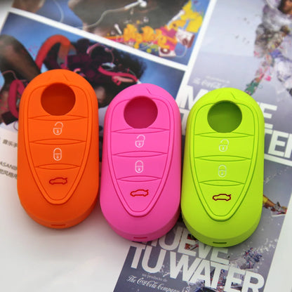 Premium Silicone Key Cover for Alfa Romeo Giulietta/Mito/4C – Car Accessories | MotorWorld Marketplace
