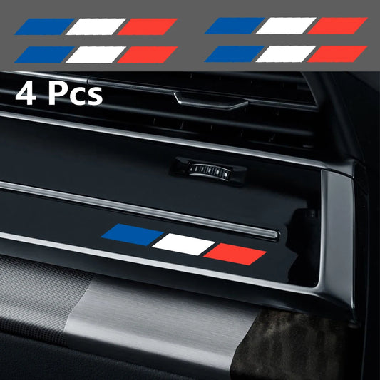 French Flag Car Decal for Renault Peugeot Citroen