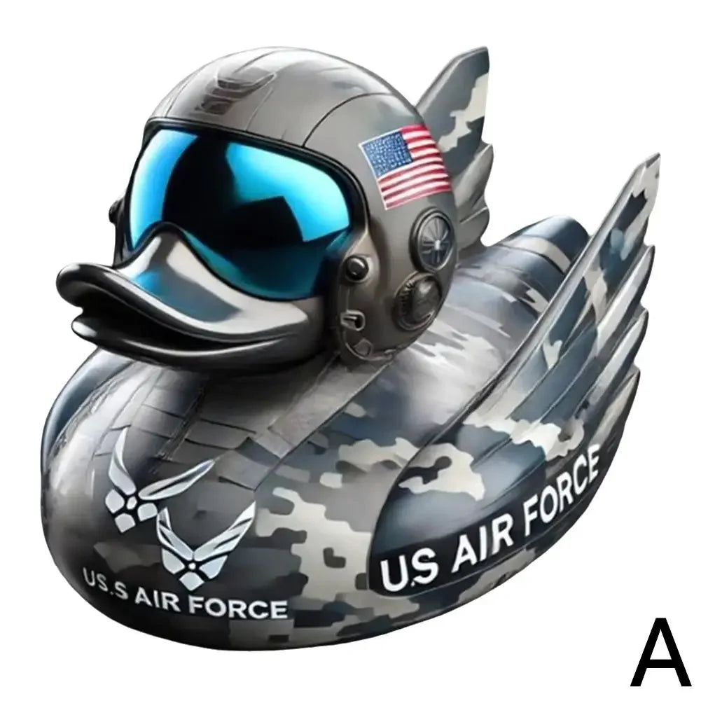 Veteran Tribute Duck Resin Statue – Gothic Car Desk Collectible A – Car Accessories | MotorWorld Marketplace
