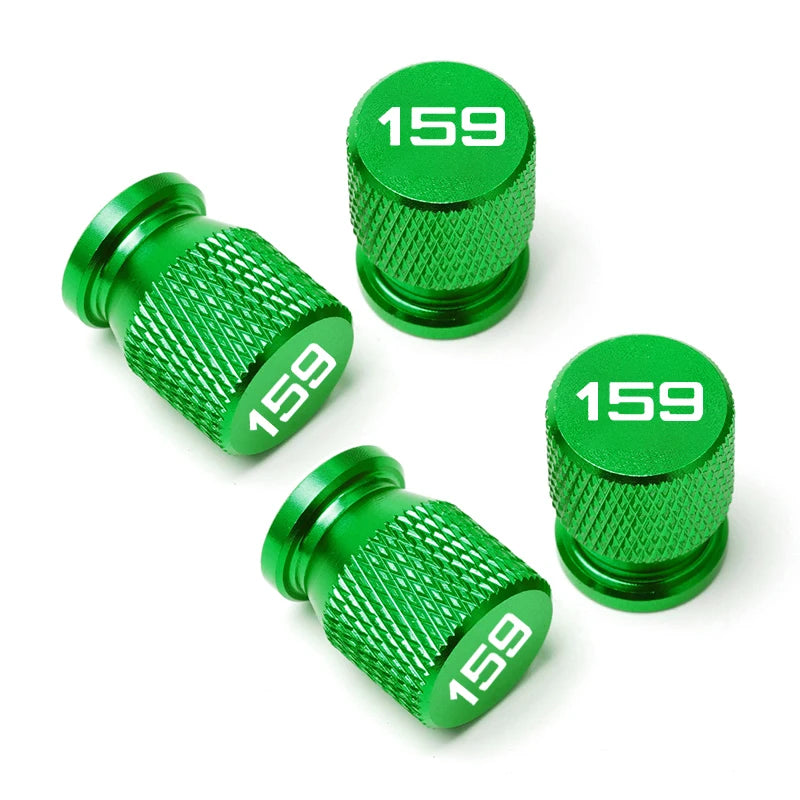 Alfa Romeo 159 Tire Valve Caps Waterproof Logo Stem Covers