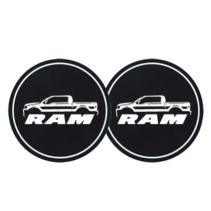 (NOT SOLD TO USA) 2Pcs Non-Slip Cup Mats for RAM