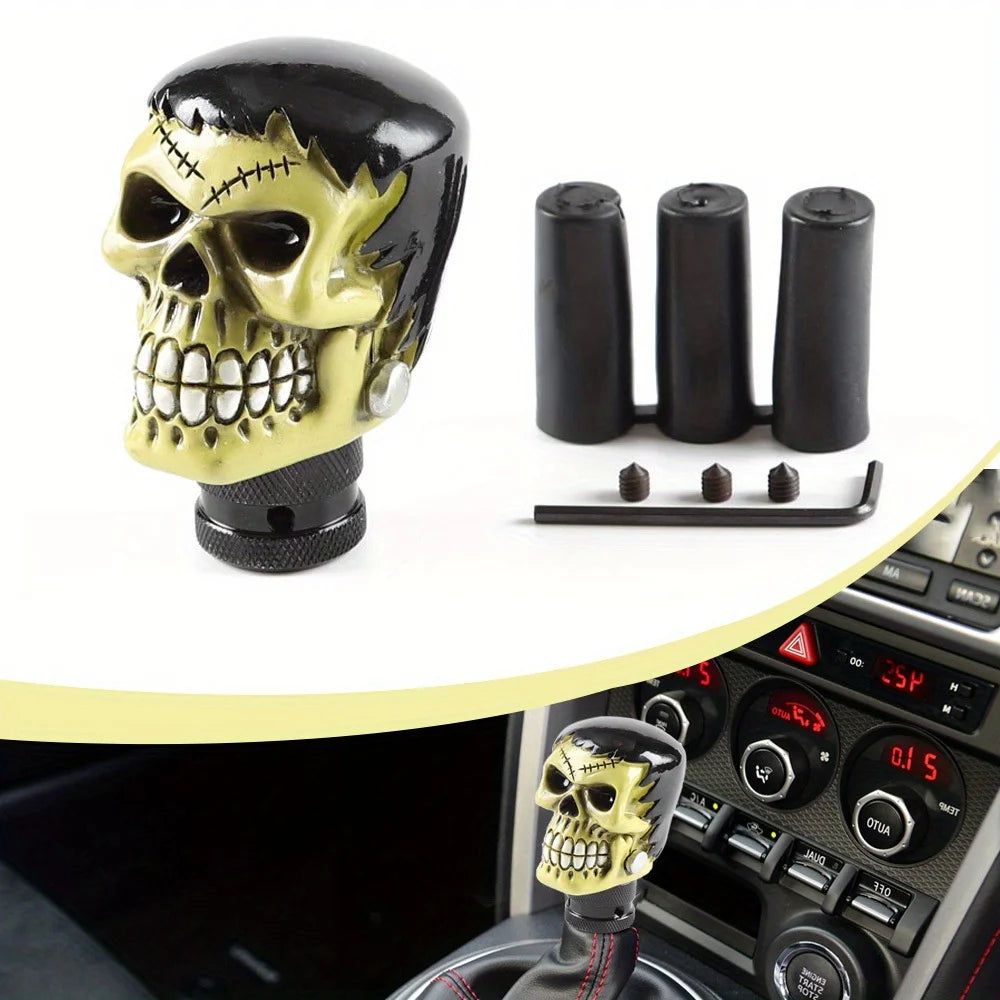 Universal Skull Gear Shift Knob – Durable, Stylish Upgrade – Car Accessories | MotorWorld Marketplace