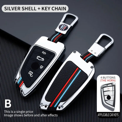 BMW Key Case Cover for X1 X3 X4 X5 X6 G30 F30 G11 F48 320i Silver Color Set-2A China Mainland – Car Accessories | MotorWorld Marketplace