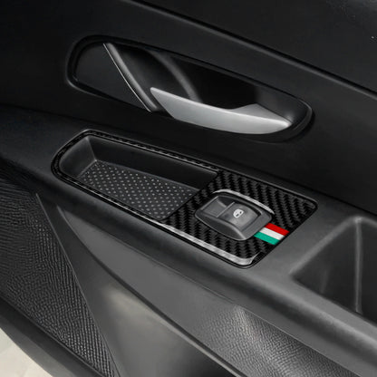 (NOT SOLD TO USA) Fiat Grande Punto 199 Carbon Fiber Window Switch Panel Trim – Car Accessories | MotorWorld Marketplace