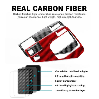 Real Carbon Fiber Gear Shift Panel Trim for 2024 Crosstrek/Impreza – Car Accessories | MotorWorld Marketplace