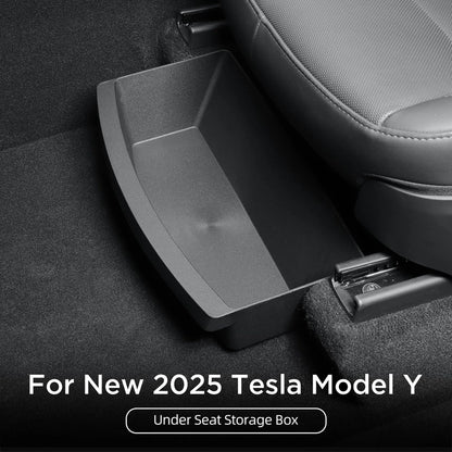 Tesla Model Y Juniper 2025 Under Seat Storage Organizer Box