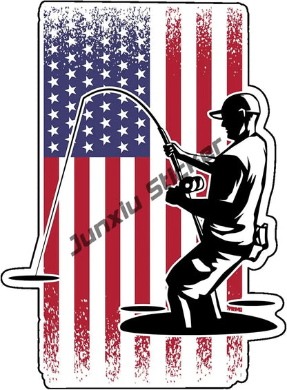 USA Flag Eagle Veteran Decal – Durable Vinyl Car Sticker American Flag 2 Reflective decal – Car Accessories | MotorWorld Marketplace