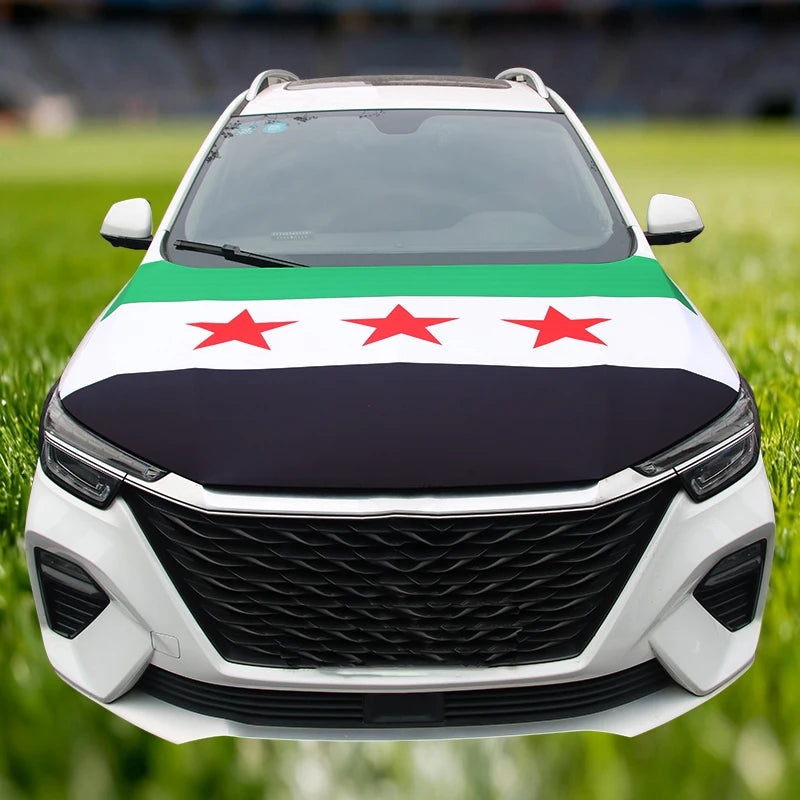 National Flag Car Hood Cover 115x160CM – Custom Engine Wrap