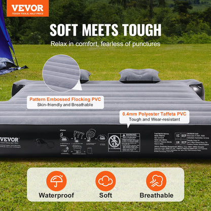 Matelas pneumatique pour camion VEVOR de 1,6 à 1,75 m pour camping-car