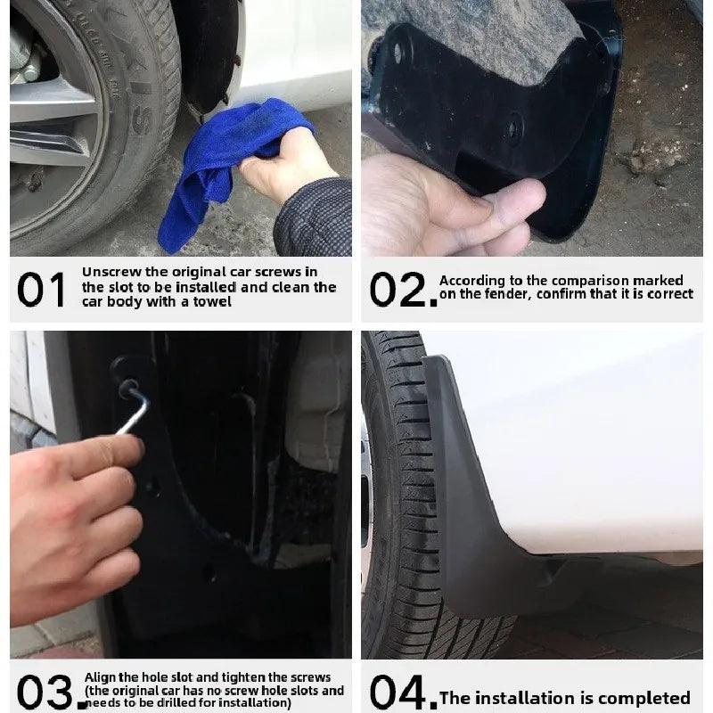 Honda CRV 2017-2022 Mud Flaps 4pcs Front Rear Set – Car Accessories | MotorWorld Marketplace
