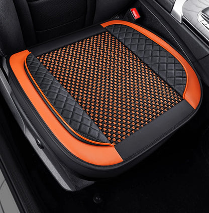 Housse de siège auto universelle en cuir PU, soie glacée, antidérapante, de luxe