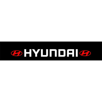 Hyundai Windshield Sunshade Sticker