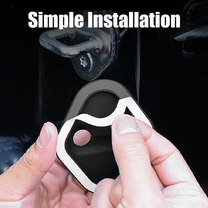 2/4pcs Silicone Door Lock Cover for Mercedes-Benz