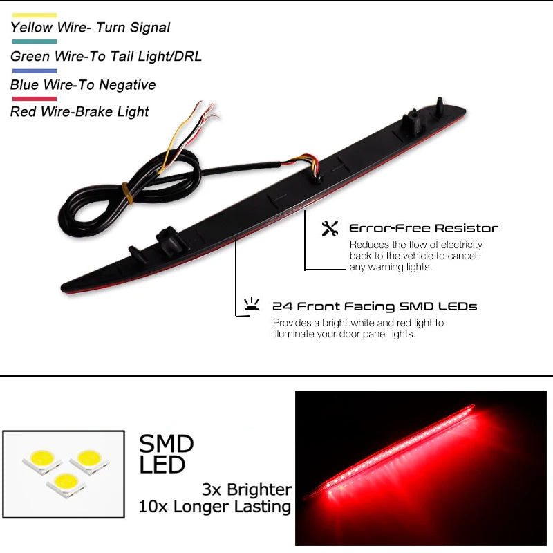 Feux arrière à LED pour Chrysler 300 2015-2020