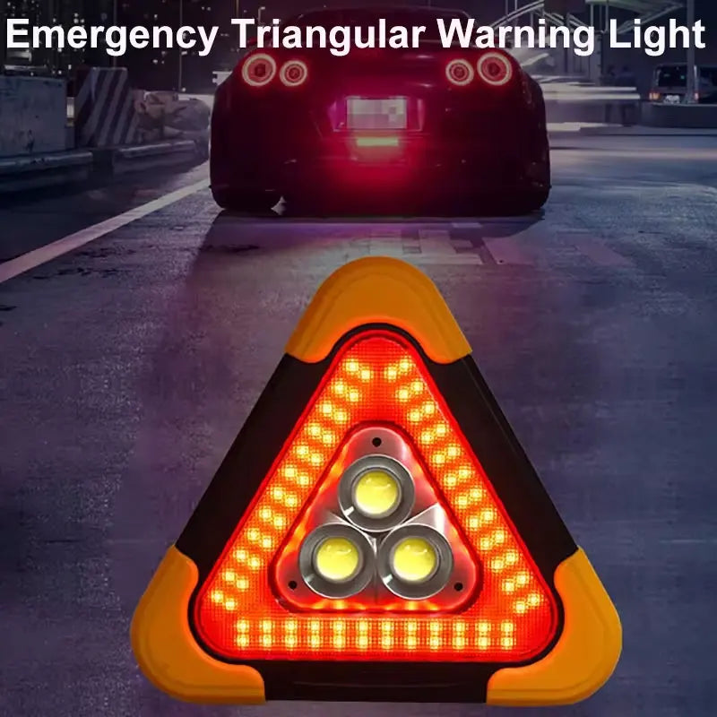 3-in-1 Solar Emergency Warning Light, Breakdown Alarm, Portable – Car Accessories | MotorWorld Marketplace