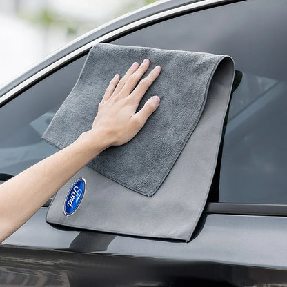 Premium Suede Leather Cleaning Cloth for Ford Models