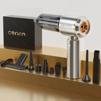 CENRR Cordless Car Vacuum, Strong Suction, Pro MAX Silver – Car Accessories | MotorWorld Marketplace