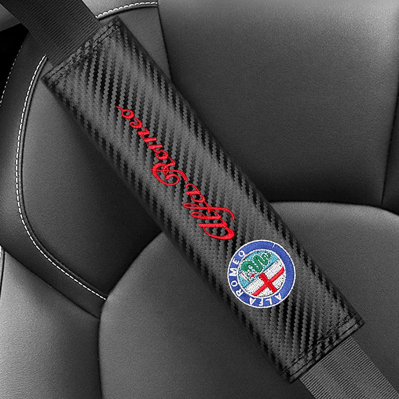 Leather Seat Belt Cover for Alfa Romeo