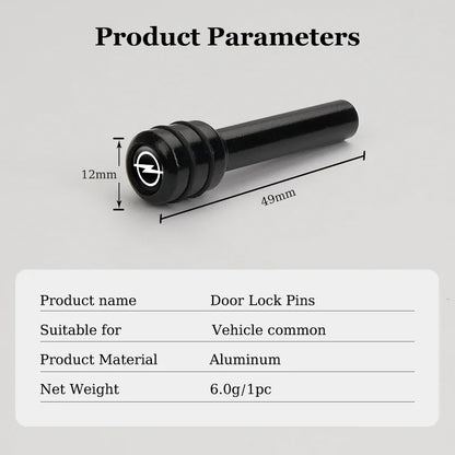 Door Lock Pins Knobs For Opel Corsa Astra Zafira