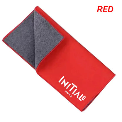 Premium Suede Coral Car Drying Towel for Renault Initiale