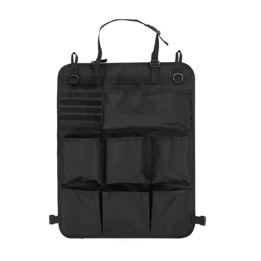 Tactical Camo Seat Back Organizer, 7-Pocket Universal Fit A – Car Accessories | MotorWorld Marketplace