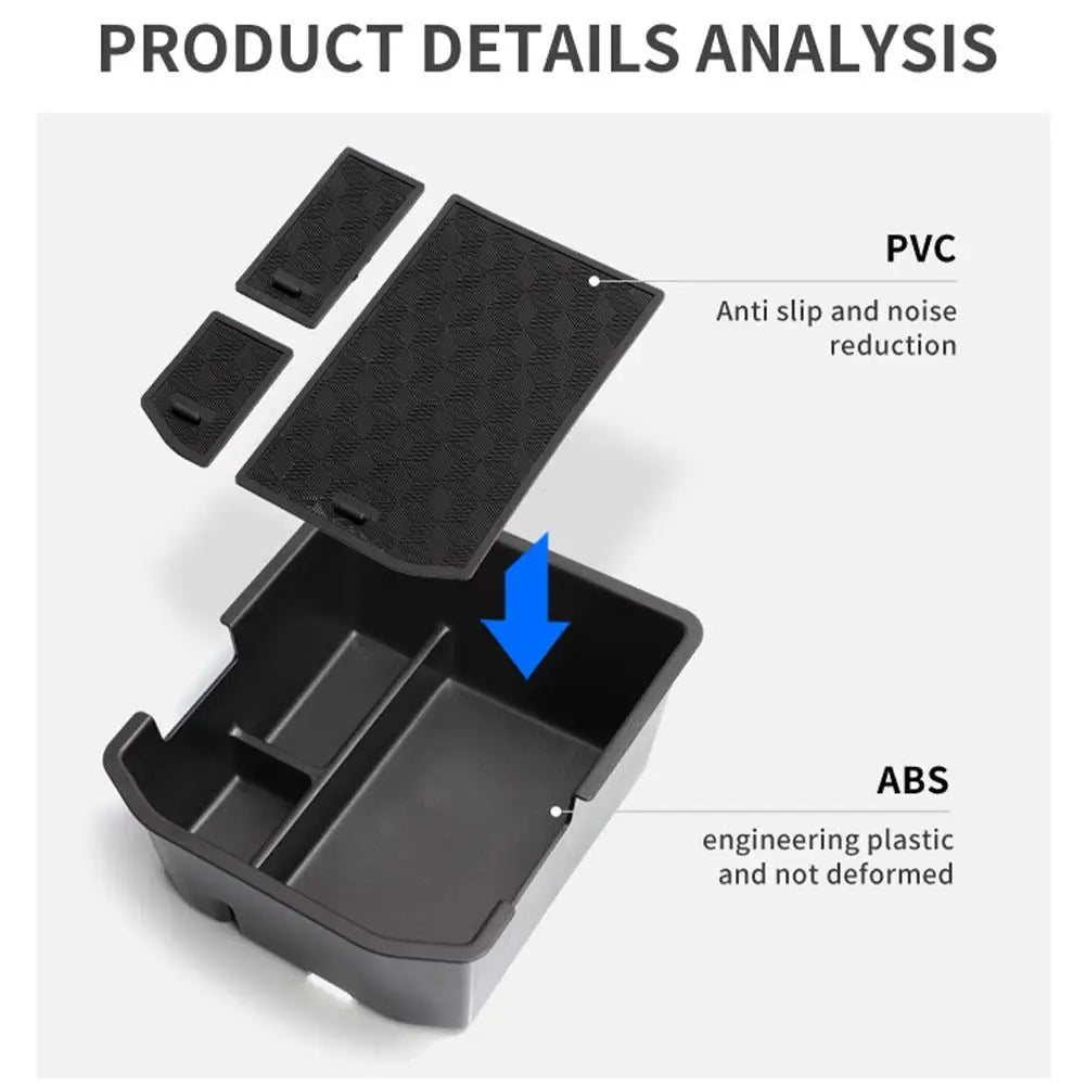 Chery Tiggo 4/Ebro S400 HEV Armrest Storage Box 2025-2026 – Car Accessories | MotorWorld Marketplace