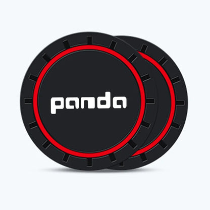 Fiat Panda 2008-2011 Cup Holder Silicone Anti-Slip Coasters