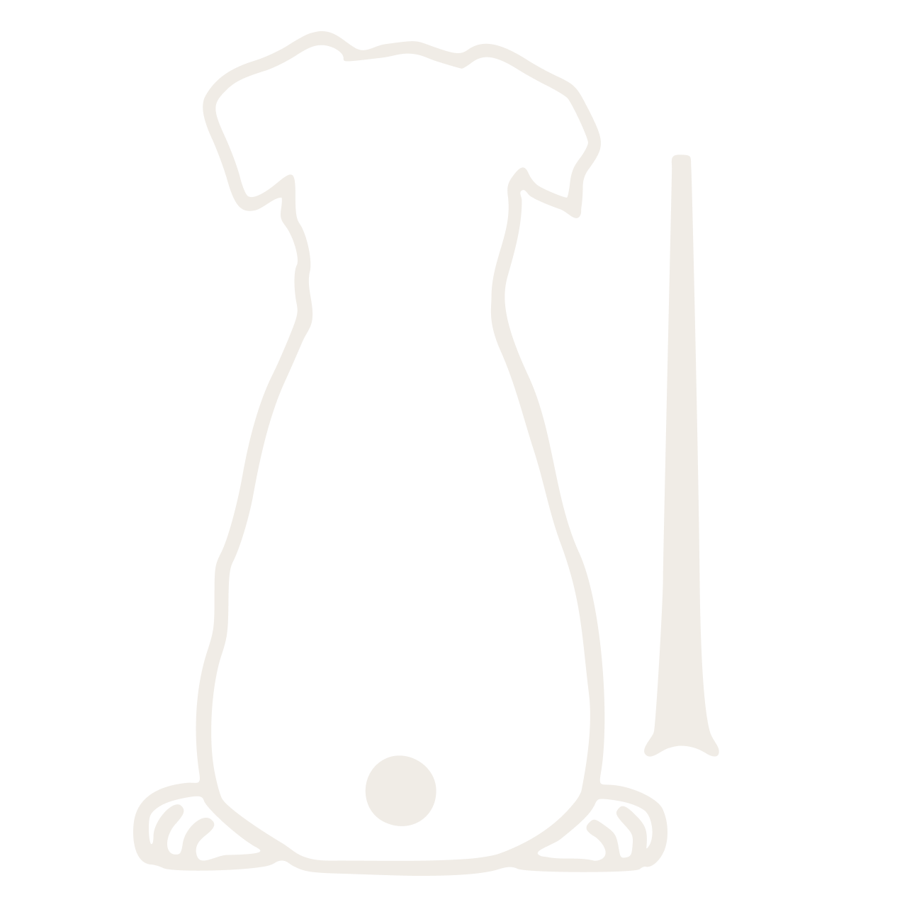 Cute Dog Wiggling Tail Rear Wiper Decal – Waterproof Vinyl silver 17X12cm – Car Accessories | MotorWorld Marketplace