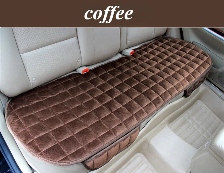 Soft Plush Car Seat Cover Universal Anti-Slip for SUV/Sedan