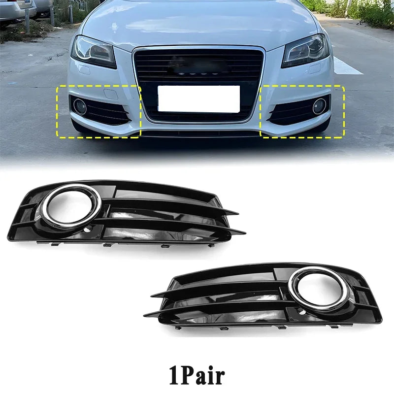Audi A3 8P S-Line 09-12 Fog Light Grille Bezel Chrome Pair 1 Pair – Car Accessories | MotorWorld Marketplace