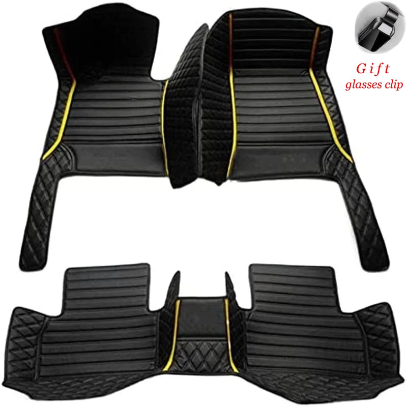 Custom Floor Mats for Ferrari 458 Italia/Spider 2009–2015 black yellow strip China Mainland – Car Accessories | MotorWorld Marketplace