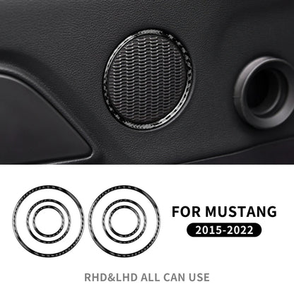Real Carbon Fiber Interior Trim for Ford Mustang 2015-2023 20 Soft Carbon – Car Accessories | MotorWorld Marketplace