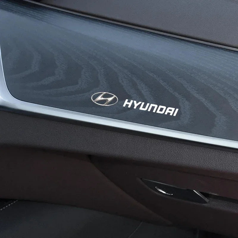 Heat-Resistant Brake Caliper Badge Stickers for Hyundai