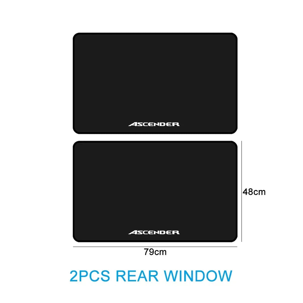 Magnetic Sunshade Visor for Isuzu DMAX MUX Panther 4x4 For ASCENDER Rear – Car Accessories | MotorWorld Marketplace