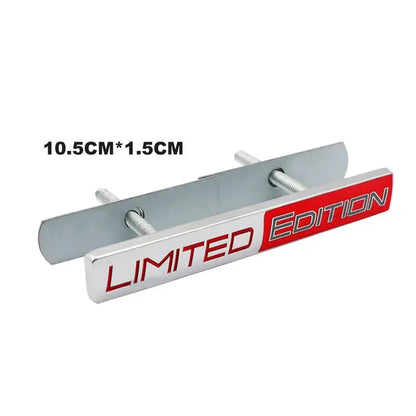 Universal Limited Edition Metal Emblem Badge