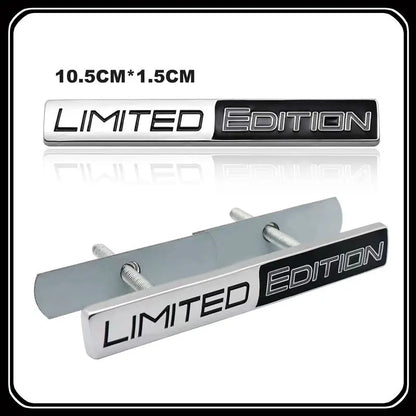 Universal Limited Edition Metal Emblem Badge